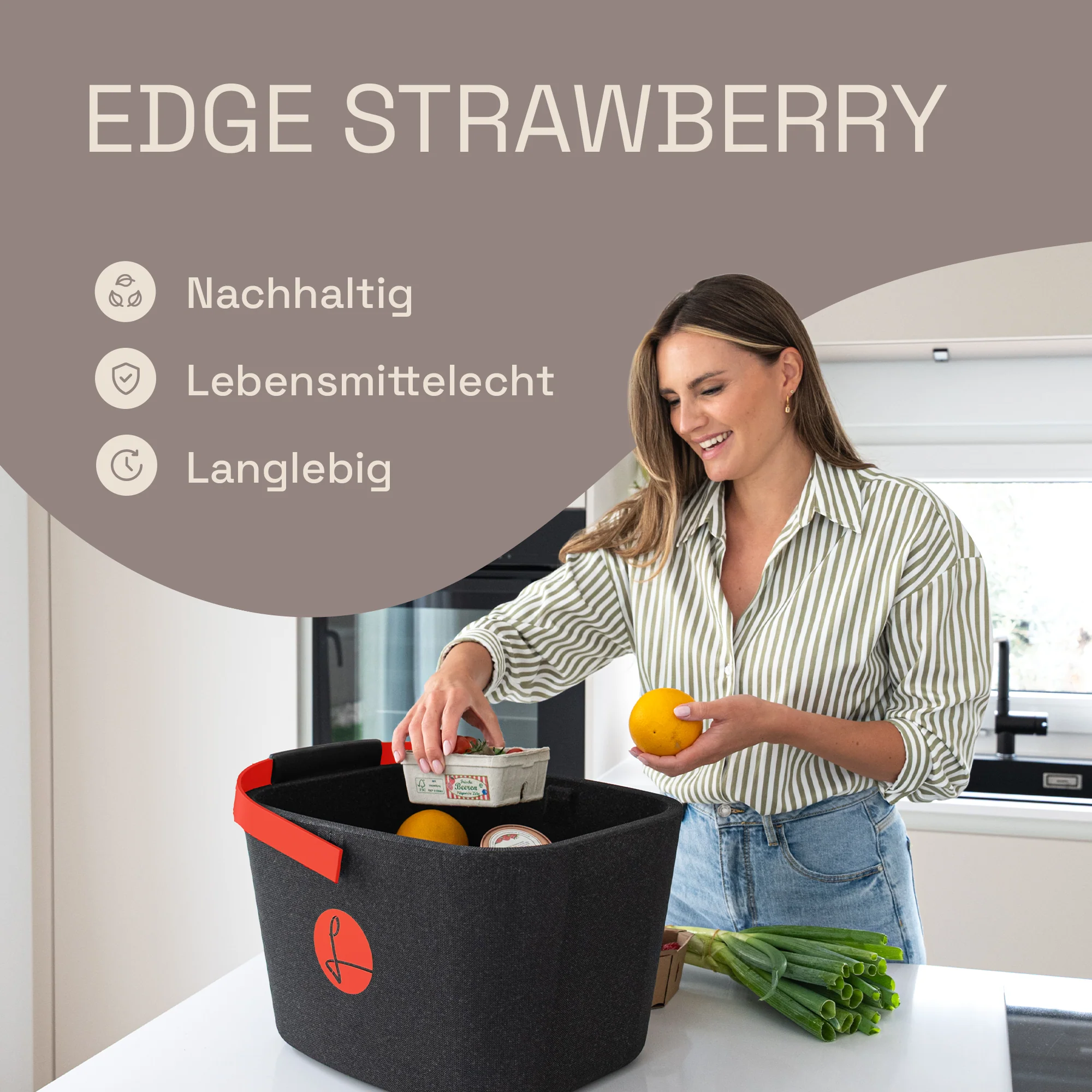 Black Edge strawberry red - Image 3