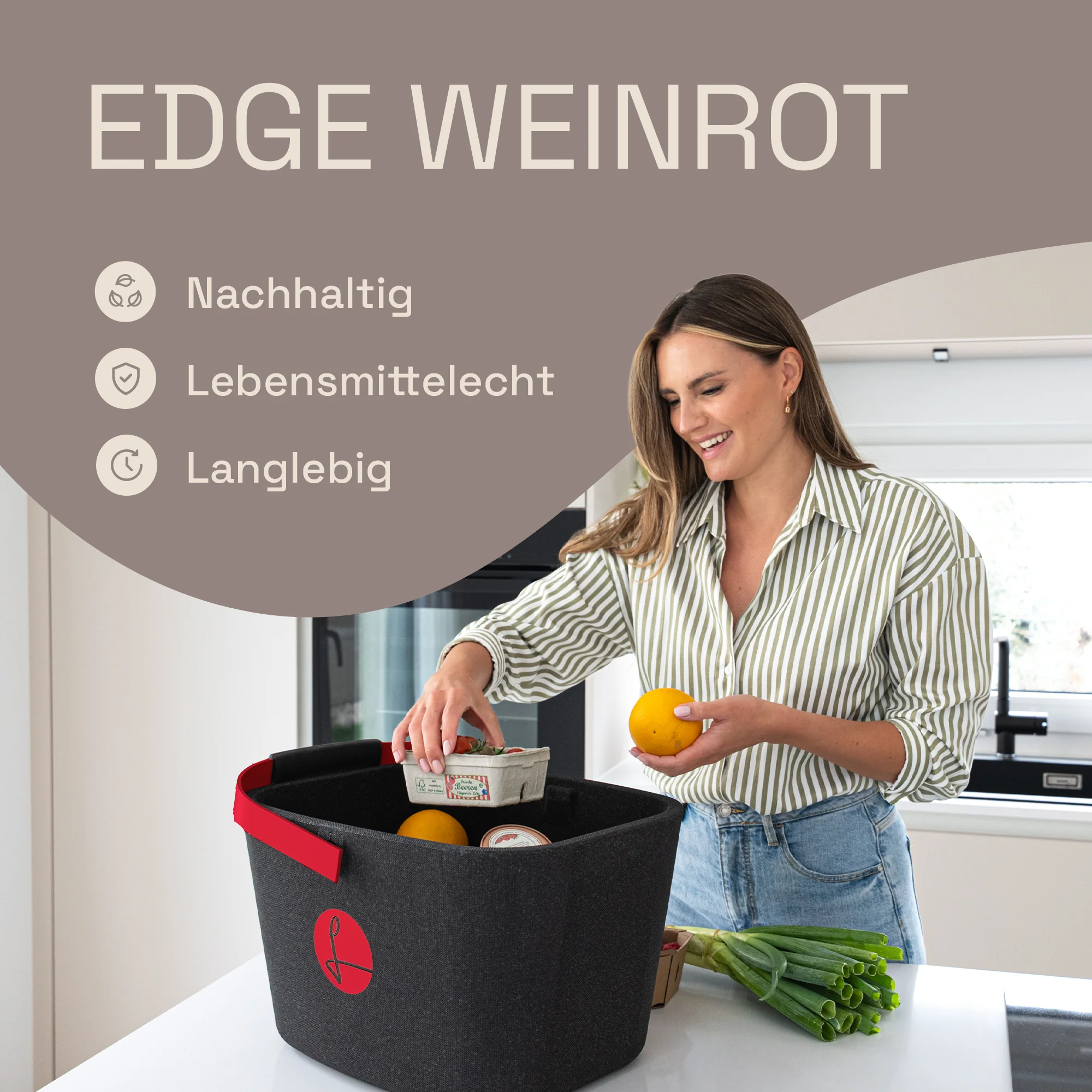 Black Edge weinrot - Image 4
